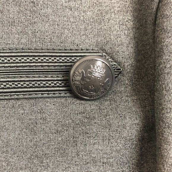 Torrid military jacket blazer grey 00 - Picture 4 of 6